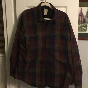 LL Bean shirt jac.